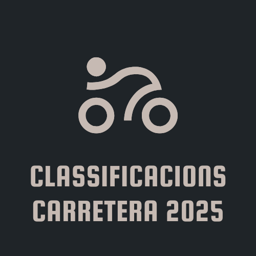 Classificacions Carretera 2025